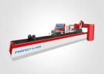Pipe Fiber Laser Cutting Equipment 75m/ Min Speed 500W-4000W For Fitness Machine