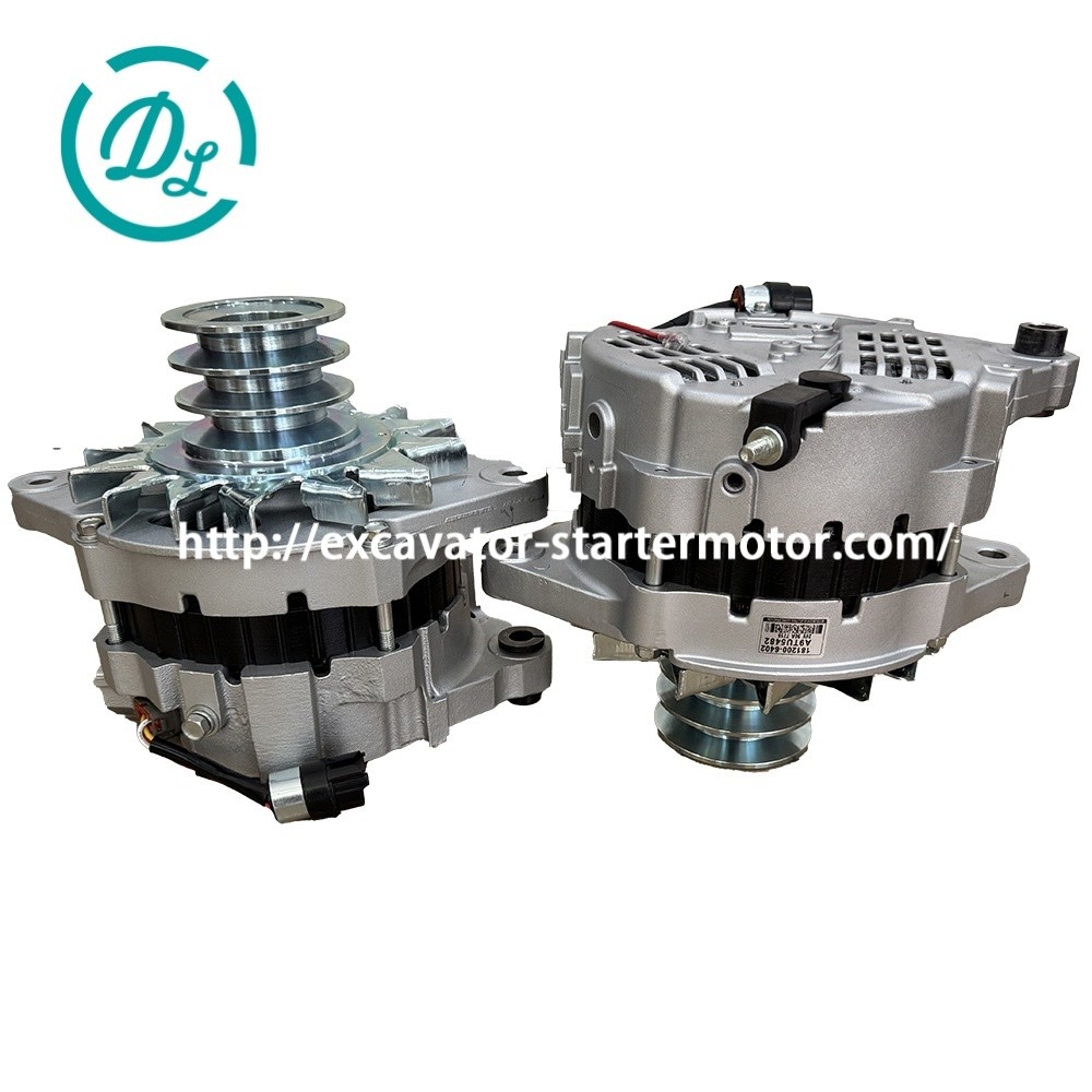 181200-6402 A9TU5482 61010010 8-98020154-2 Excavator Alternator 24V 90A