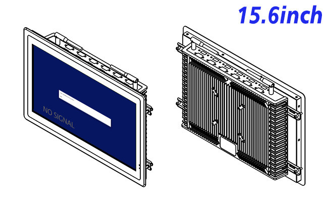 15.6-Inch Embedded Display for Factory Monitoring and Equipment Control