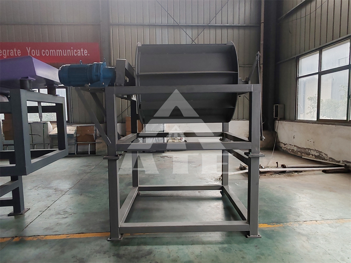 Rotary Drum Type Magnetic Separator 100t/H-500t/H Dry Magnetic Separator
