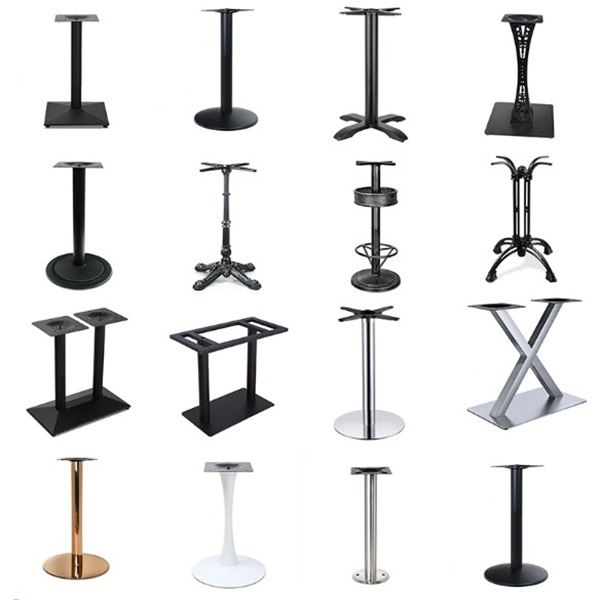 Triangle Bracket Glass Side Steel Dining Coffee Table Legs Wrought Iron Metal 2020