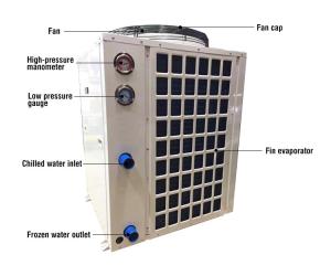 Quality Seafood Aquaculture Aquarium Water Chiller For Fish Farming Or Aquaculture Chilling And Swimming Pool Heating wholesale