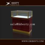 OEM Timber Veneer Jewel and Watch Display Showcase