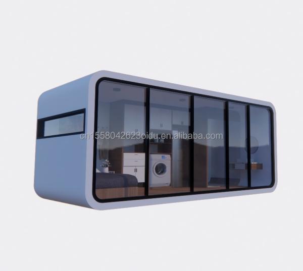 Waterproof 20ft Container Houses for Luxury Mobile Home RV Garden Hotel Directly