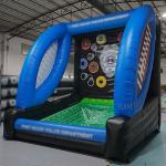 Commercial Carnival Ball Toss Game Inflatable Rugby Game