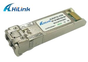 Quality 20km 1470nm SFP+ Optical Fiber Transceiver Receiver Sensitivity &lt; - 15dBm wholesale