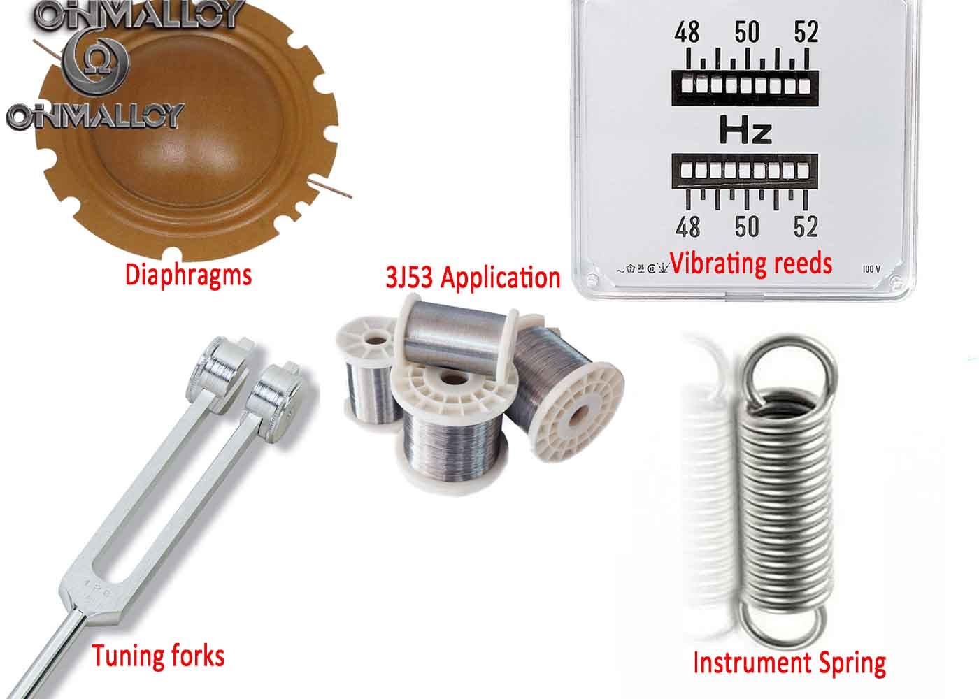Dia 0.5mm 3J53 Wire Constant Elastic Alloy For Precise Magneto Strictive Probes