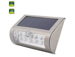 Quality 4V 9 LED White Light Outdoor Solar Motion Sensor Light For Courtyard, Balcony, Wall, Fence, Dtreet, Garden Etc. wholesale