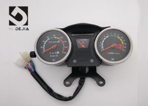 Quality Black Motorcycle Digital Odometer , Digital Speedometer And Tachometer For Motorcycle wholesale