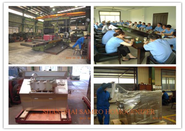 Milk Processing Types SUS304 Stainless Steel Food Homogenizer Industrial