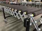 Flexible Motorized Rubber Coated Roller Conveyor