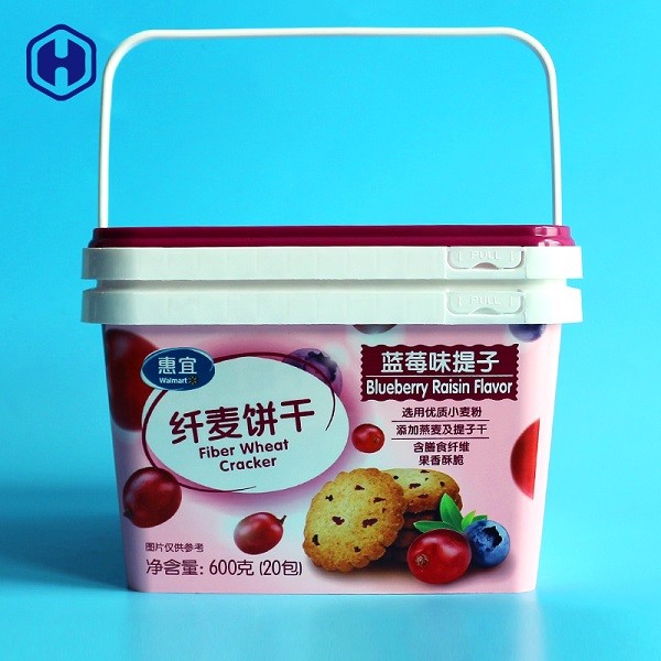 Stackable Food Packaging Containers Heat Resistant Anti Counterfeiting