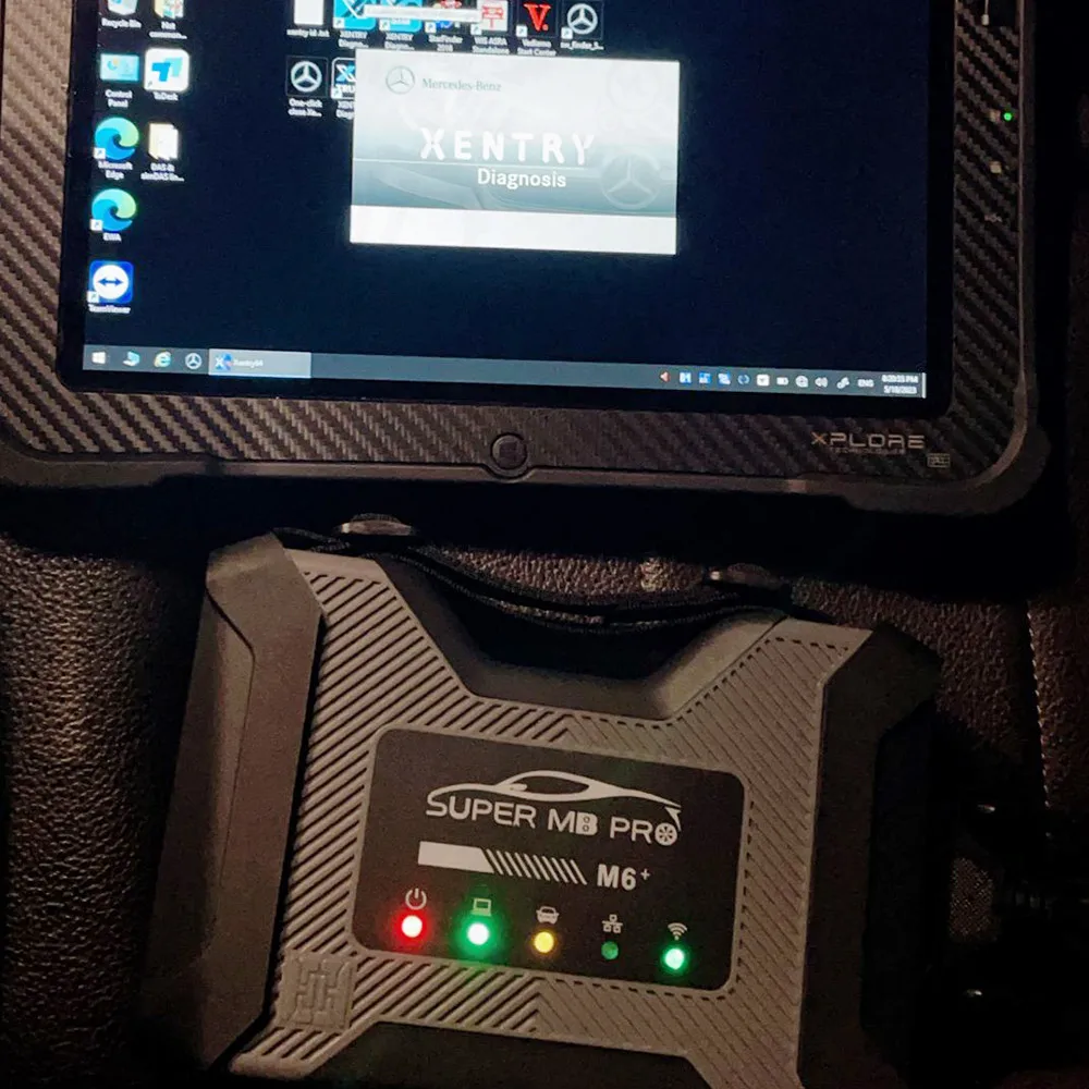 Popular DoIP VCI FOR M6 Super MB Pro M6 Wireless Star Diagnosis Tool Full Function Support Original Software MB Star Doi