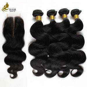 Quality Remy Hair Grade Straight Hair Virgin Human Hair Bundles wholesale