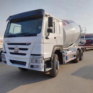 Quality Mixer Truck Concrete 10m³ Used With Refurbish Howo Concrete Mixer 10 Wheels 371/380hp wholesale
