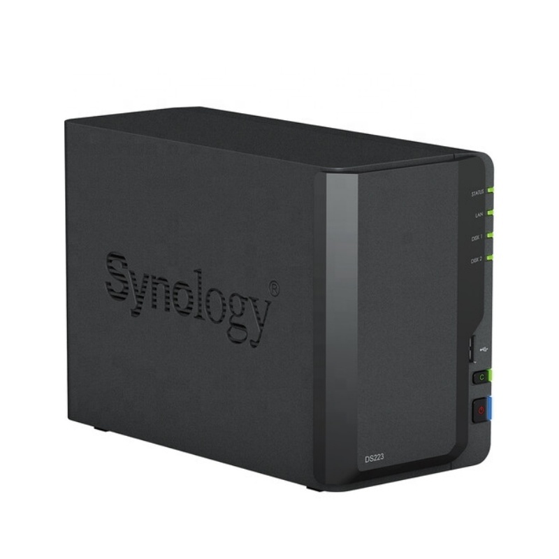 New Original DiskStation DS223 2-Bay NAS Enclosure 2 X 3.5/2.5" SATA HDD/SSD Drive Bays
