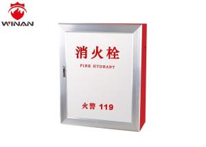 Quality 1.0 ~ 1.2mm Stainless Steel Fire Hose Cabinet School Hotel Library Use wholesale
