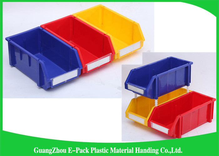 Recyclable Warehouse Storage Bins Shelf Wall Mounted Big Capacity For Spare Parts Storage
