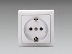Surface Mounted European / French Socket For Furniture Kitchen , Bathroom