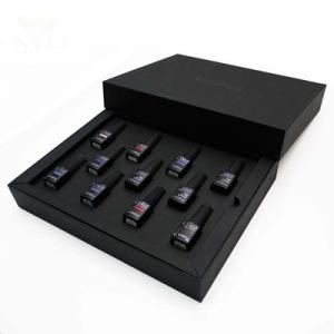 Quality black lipstick box custom lip gloss lip balm lip liner gift box lip brush lip cream gift box wholesale
