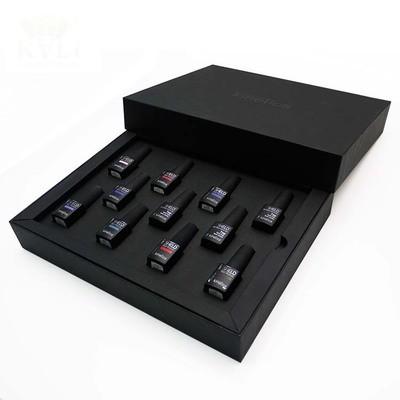 black lipstick box custom lip gloss lip balm lip liner gift box lip brush lip