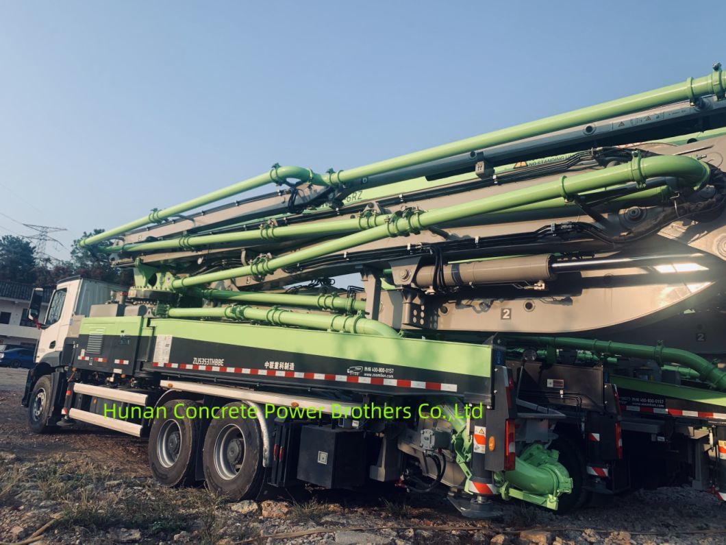 2021 Zml 52m Concrete Pump Truck Truck Mounted Pump