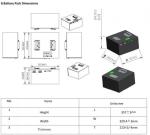 Multiscene 24V LiFePO4 Lithium Battery 200ah Stable Portable
