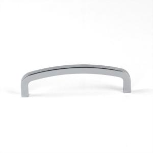 Quality 115mm Zinc Cabinet Handles Wardrobe U Shaped Drawer Pulls wholesale