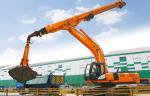 25M Telescopic Dipper Arm For Excavator DX225