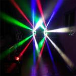 LED Spider Light 8 * 10W RGBW / W Beam LED Moving Head Dj Lights 4.5 Degree