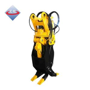 Quality Hydraulic Grab For 5 Ton Excavator Log 1360mm 360 Degree Forest Timber Wood wholesale