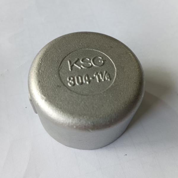 Cheap AISI 304 MSS SP-114 CL1000 Stainless Steel Cast Socket-Welding Cap for sale
