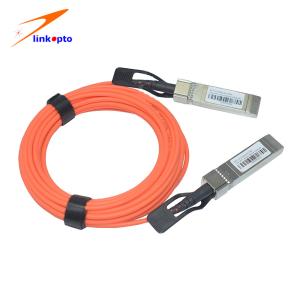 Quality 3.5V 10G SFP+ To SFP+ 5M AOC Direct Attach Cable wholesale