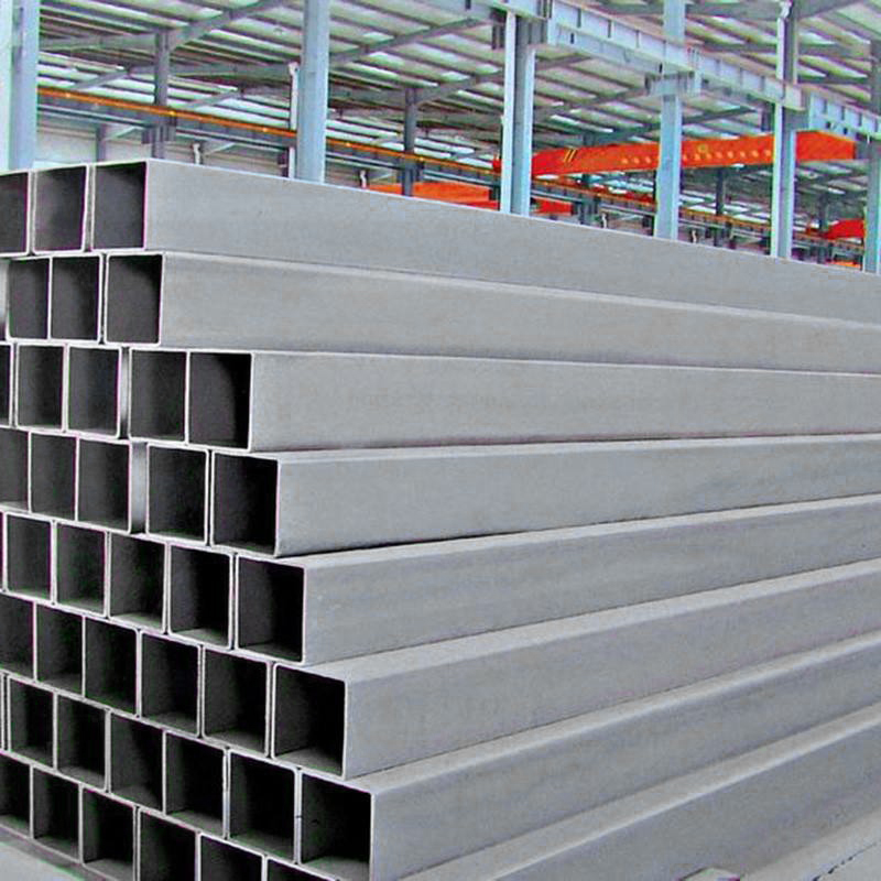 304 316L 1x2 Rectangle Hairline Finish Stainless Steel Square Tube with ±1% Tolerance