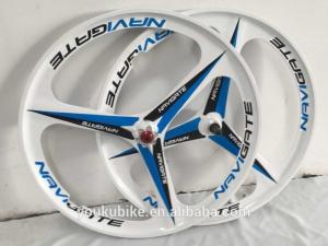 Quality 12 Inch 14 Inch 3 Spoke Magnesium Alloy Bike Wheels wholesale