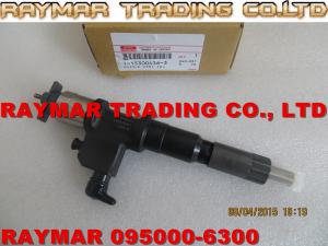 Quality DENSO fuel injector 095000-6300, 095000-6301 for ISUZU/HITACHI 6WG1 1153004361,1153004363 wholesale