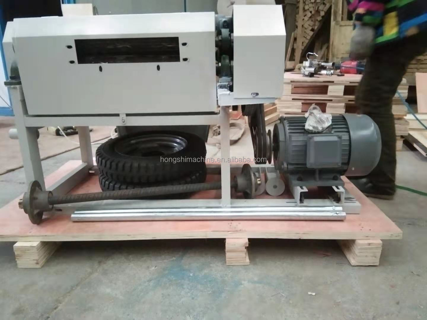 Kenaf Hemp Fiber Decorticating Machine , 1200r/min Sisal Fiber Extracting Machine