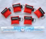 First Aid Emergency Cpr Face Shield Keychain Mask Cpr Medical Supplies