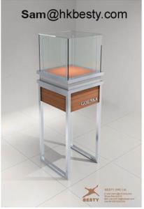 Quality Kundan Jewellery Luxury Glass Tower Showcase wholesale