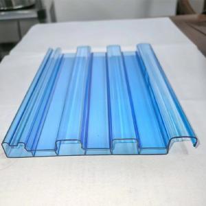 Quality Clear Corrugated Polycarbonate Sheet Polycarbonate Trapezoidal Roofing Sheet wholesale
