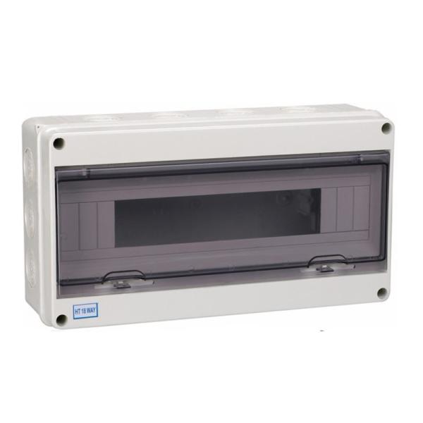 HT 18 Way IP65 Waterproof Outdoor Electrical Enclosure Distribution Plastic
