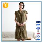 2016 New Ladies Hot Sale Plus Size Linen Dress Manufacturer In China