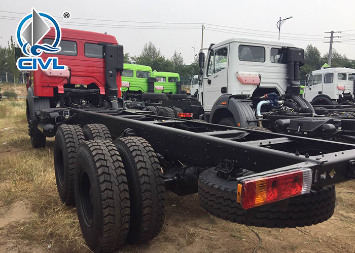 Chassis 6x4 Beiben NG80 340hp Heavy Cargo Trucks North Mercede Benz
