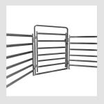 Pvc Coated Strong Steel Pipe 60mm Cattle Corral Panels