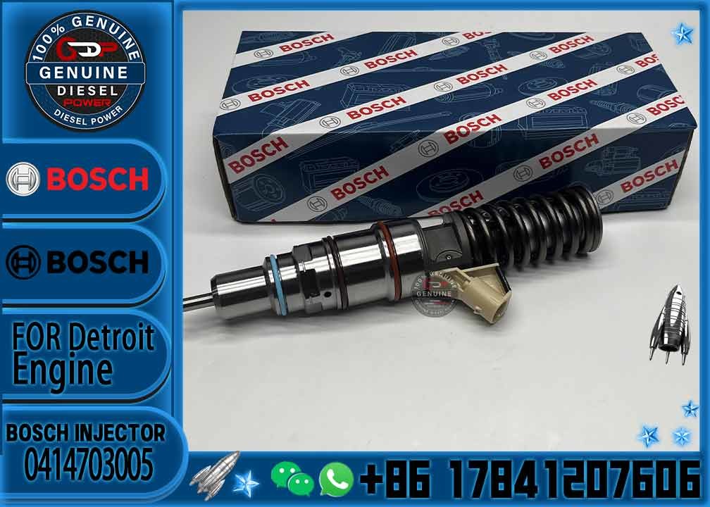 High Quality Common Rail Fuel Injector Assembly 0414703002 0414703003 0414703005 0414703007 For Detroit Diesel