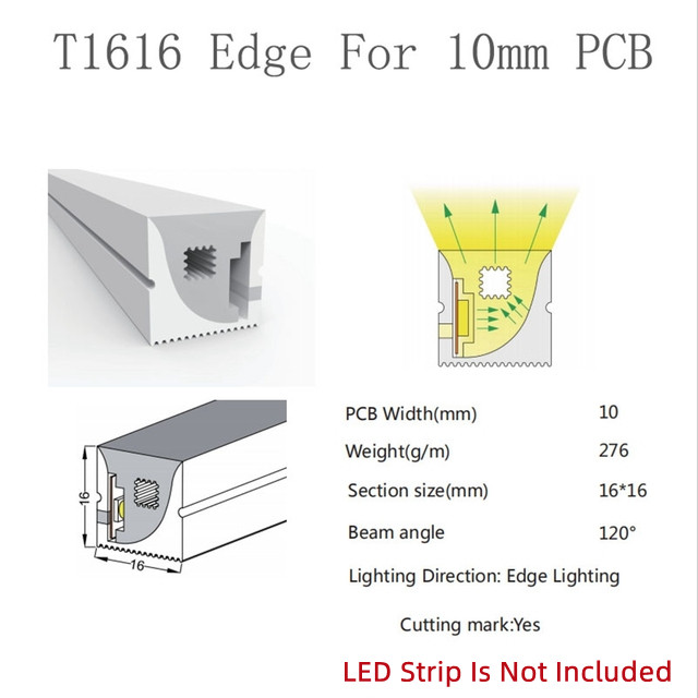 Colorful Separation Cuttable Neon LED Strip Light with 5V 12V 24V AC220V Power Supply