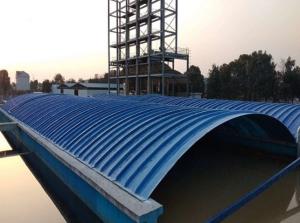Quality Corrosion Resistant Long Life Frp Grp Wastewater Tank Cover For Sewage Treatment System Engineering wholesale