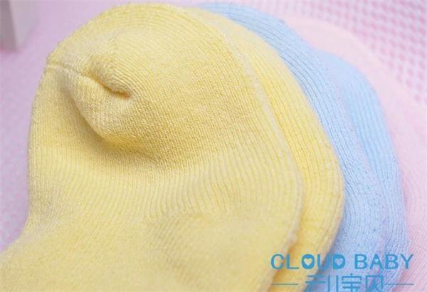 High warmth knitted terry supersoft AZO-free cotton socks for baby