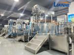 300L Cosmetic Vacuum Mixer Homogenizer Face Cream Making Machine