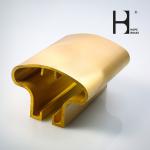Polishing Surface C3771 Brass Hand Rails For Interior Staircase